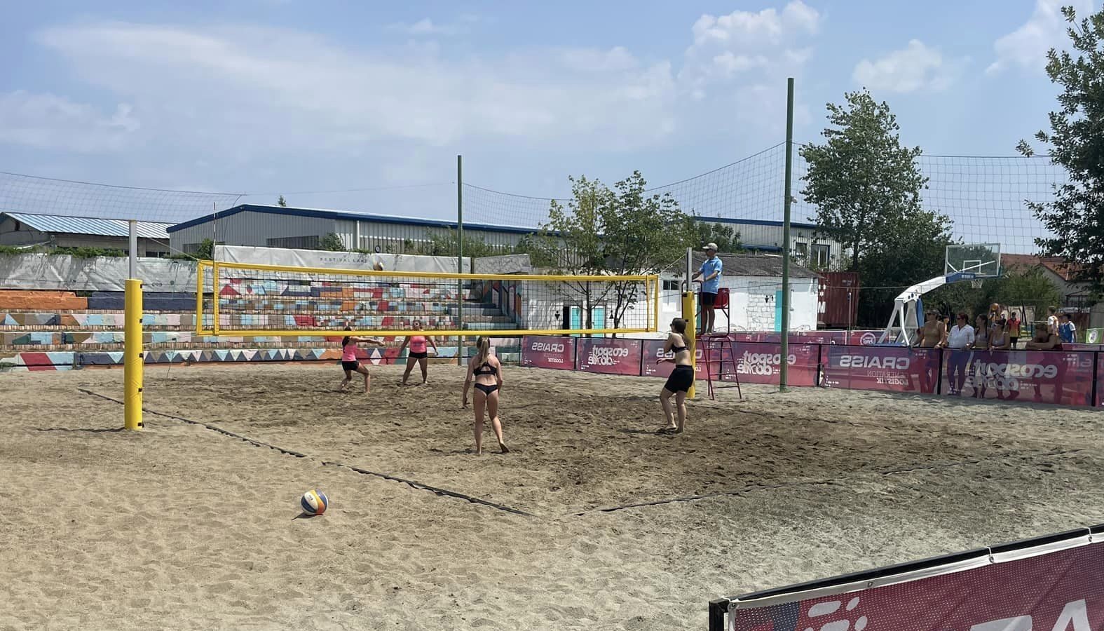 fetele de la champions au acaparat podiumul la cel mai tare concurs de volei pe plajă disputat la sibiu