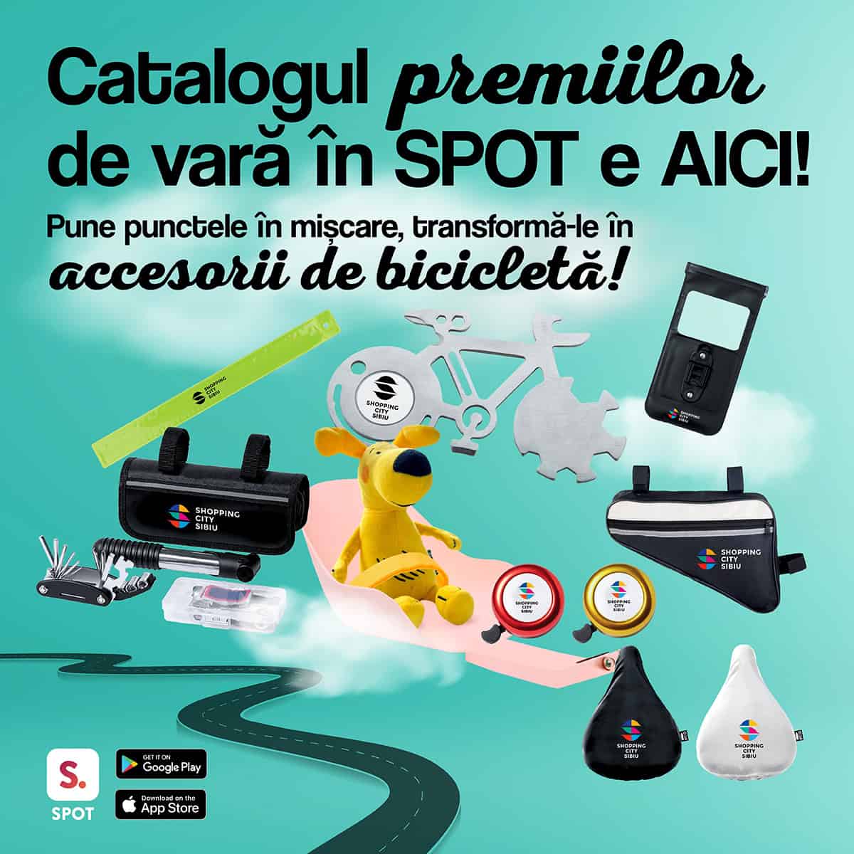 Ultimele zile în care vizitatorii se mai pot înscrie la tombola pentru biciclete Shopping City Sibiu