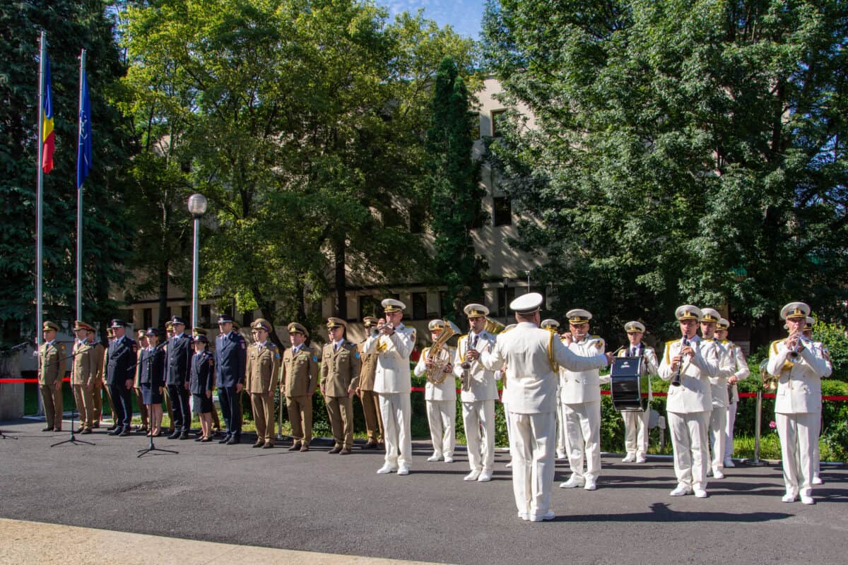 AFT Sibiu sărbătorește Ziua Imnului Național cu o ceremonie la Monumentul Ostașului