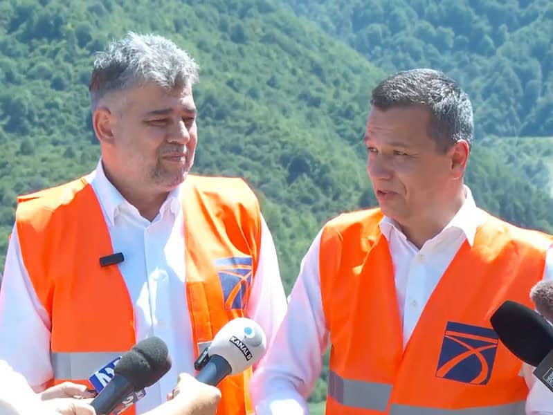 ciolacu și grindeanu în vizită pe valea oltului. anunț ferm despre redeschiderea traficului și precizări importante pentru șoferi (video)