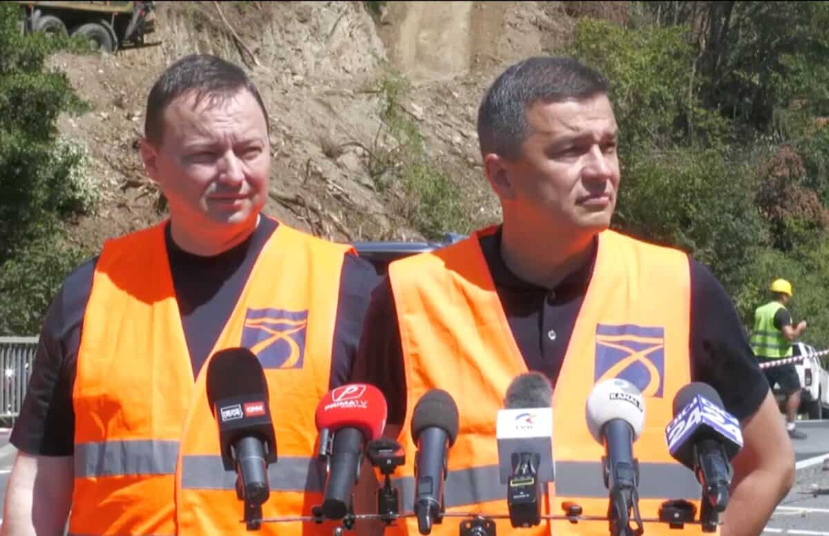 Ministrul Transporturilor, optimist că traficul pe Valea Oltului se deschide la termen: „Avem un progres de 52 la sută” (video)