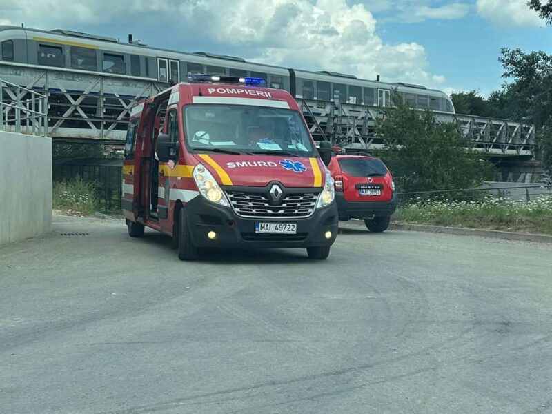 femeia lovită de tren luni după amiază în sibiu a murit după câteva ore la spitalul județean