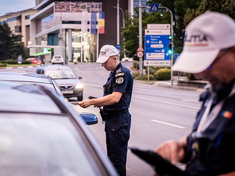 razie de amploare a poliției rutiere la sibiu. zeci de șoferi trași pe dreapta și testați pentru alcool și droguri