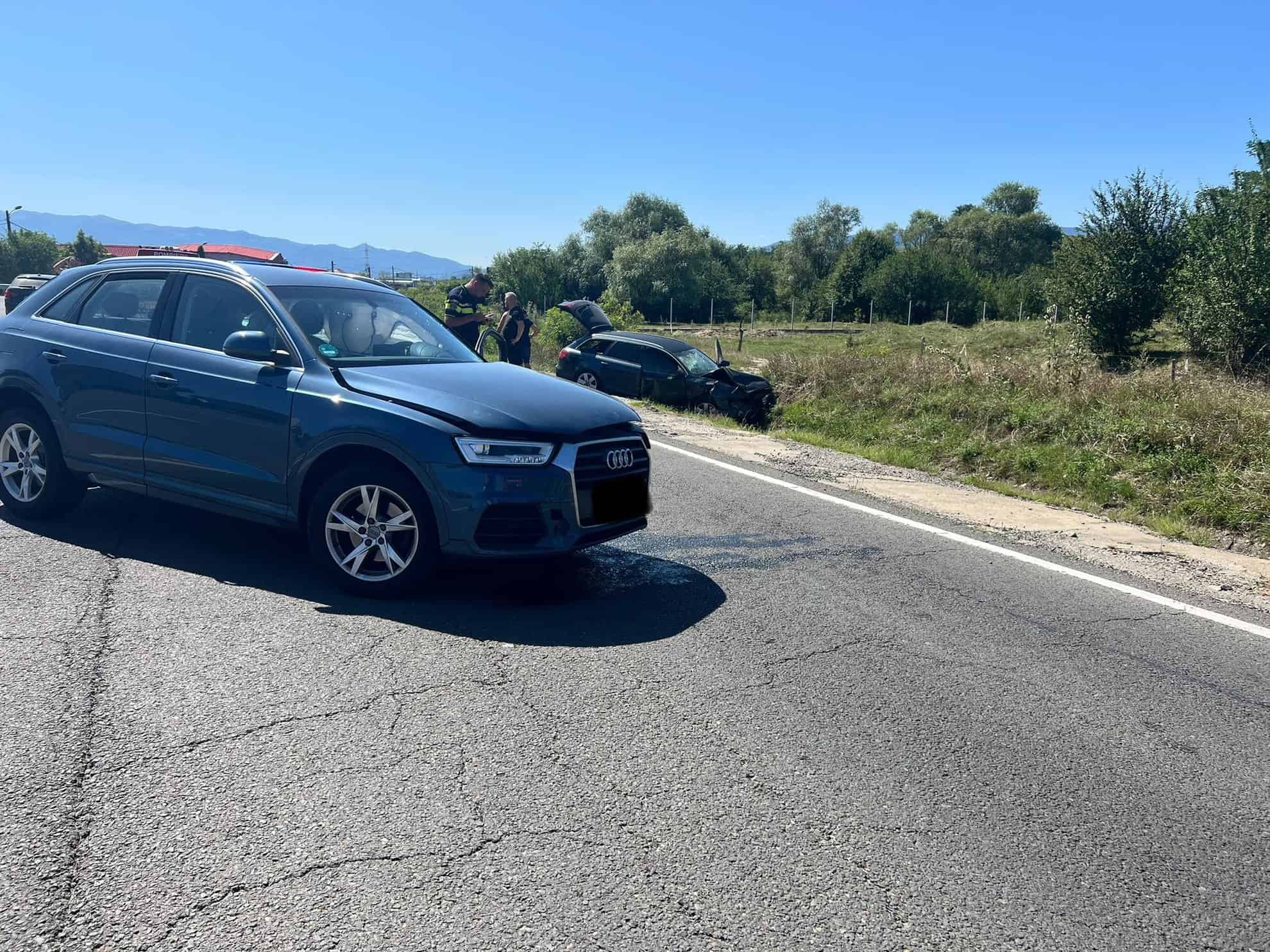 Accident pe DN1 la Șelimbăr. Două persoane încarcerate (UPDATE)