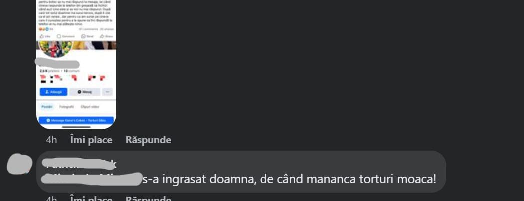 o sibiancă a tras țeapă unei cofetării după ce a comandat 11 torturi și nu le-a plătit