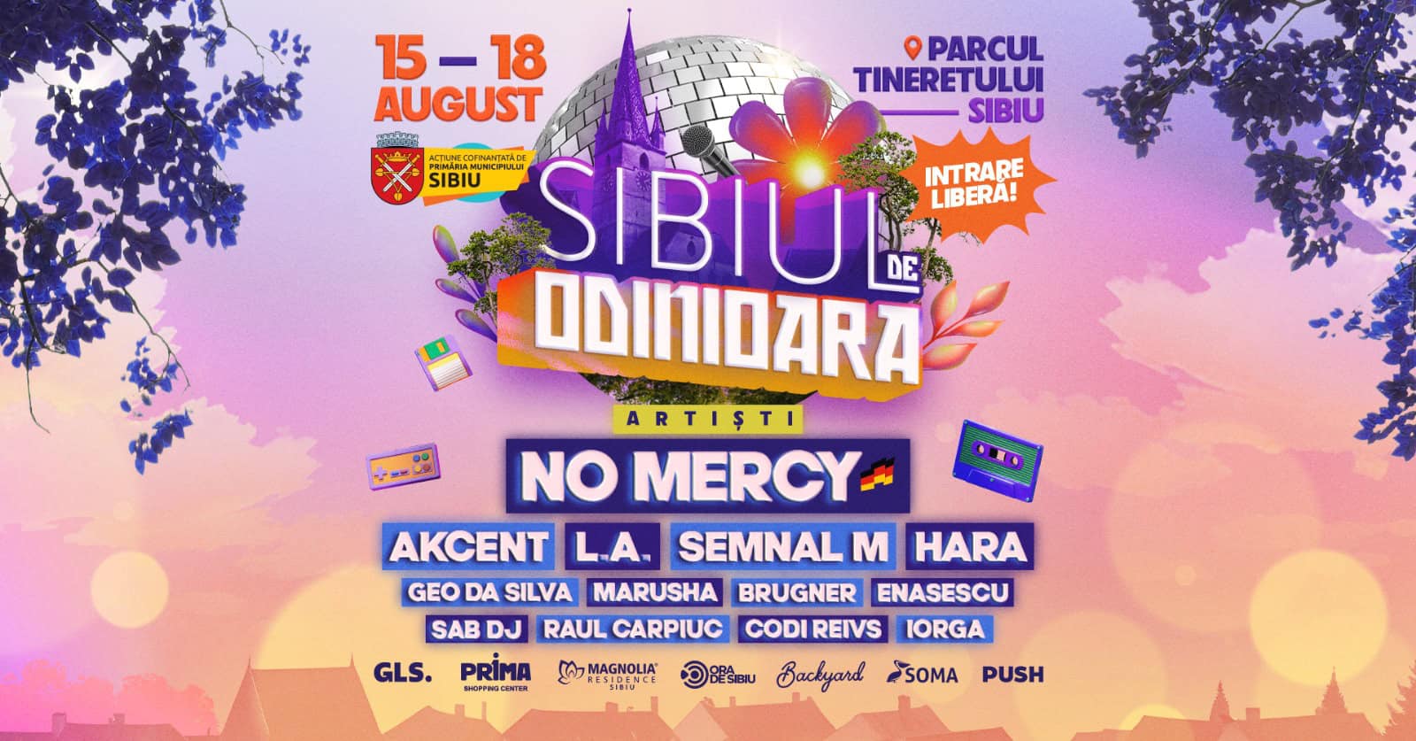 începe cel mai mare retro festival din sibiu. concerte cu no mercy, l.a., akcent, hara, semnal m și mulți alții la sibiul de odinioară!