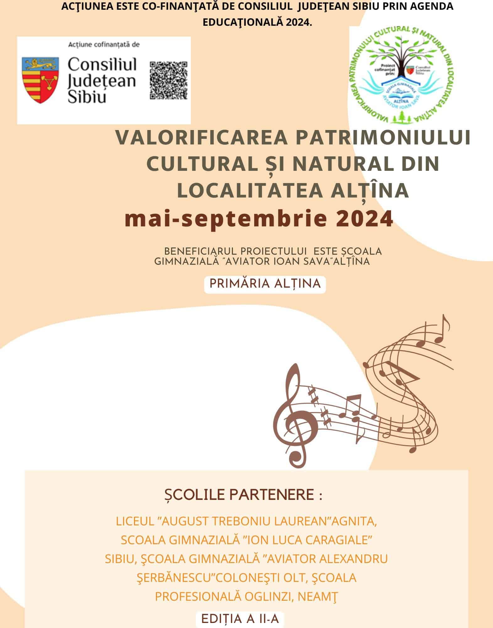 proiectul "valorificarea patrimoniului cultural și natural din alțîna", la a doua ediție