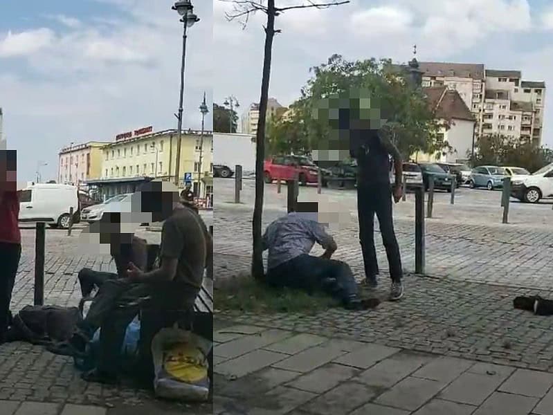 încăierare între bețivii „de serviciu” din gara de la sibiu. a fost nevoie de intervenția poliției (video)