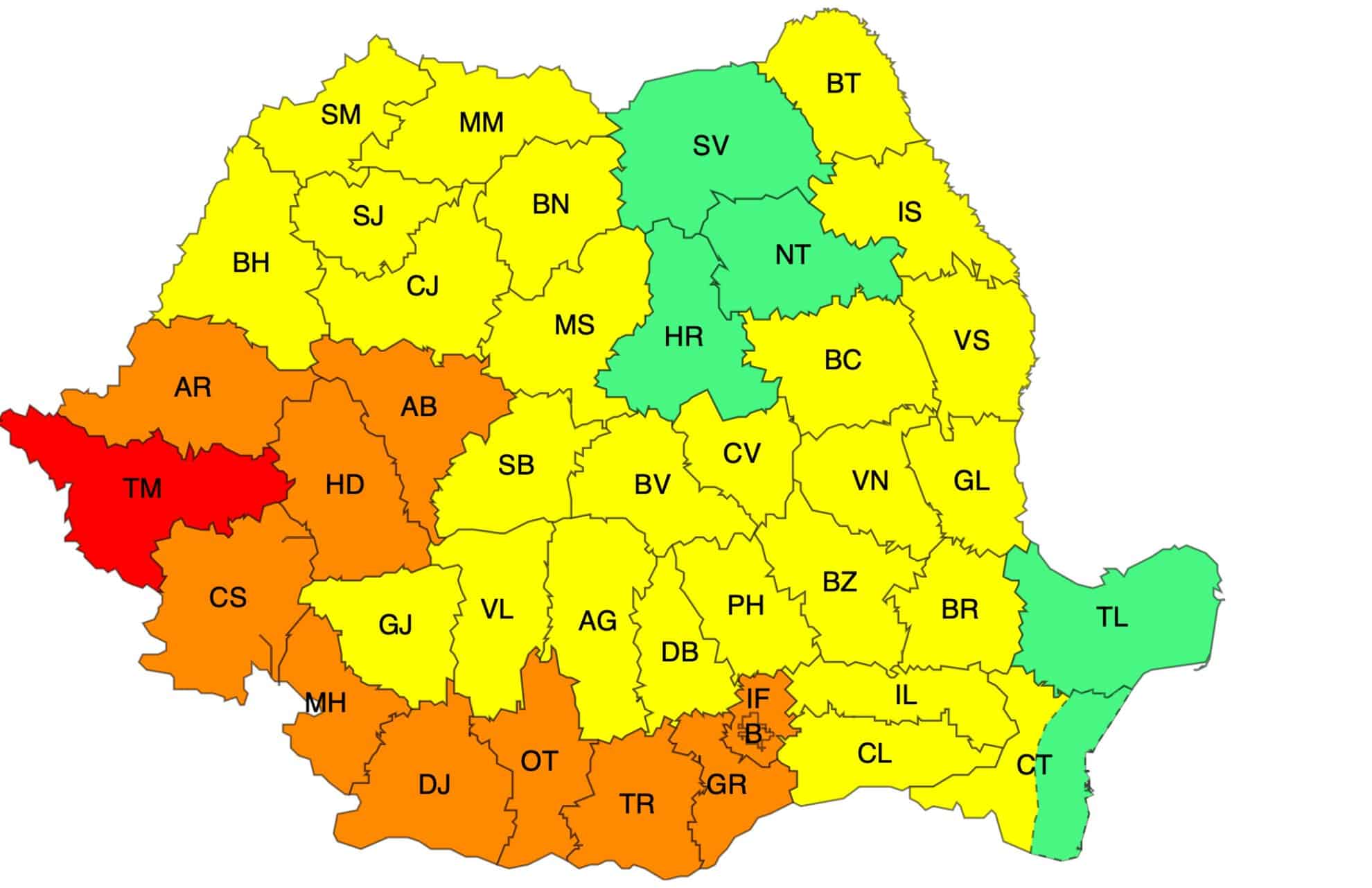 val de caniculă duminică și luni în județul sibiu