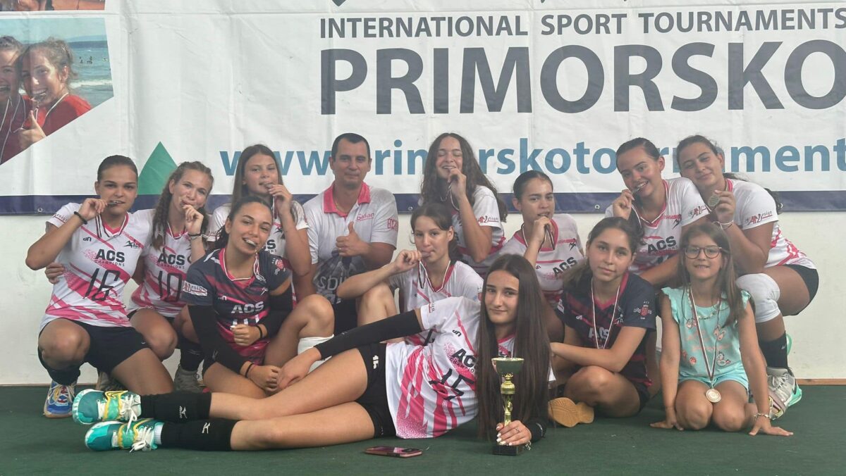 Echipa de volei Champions Sibiu, pe locul 2 la participarea pentru prima dată la o competiție internațională