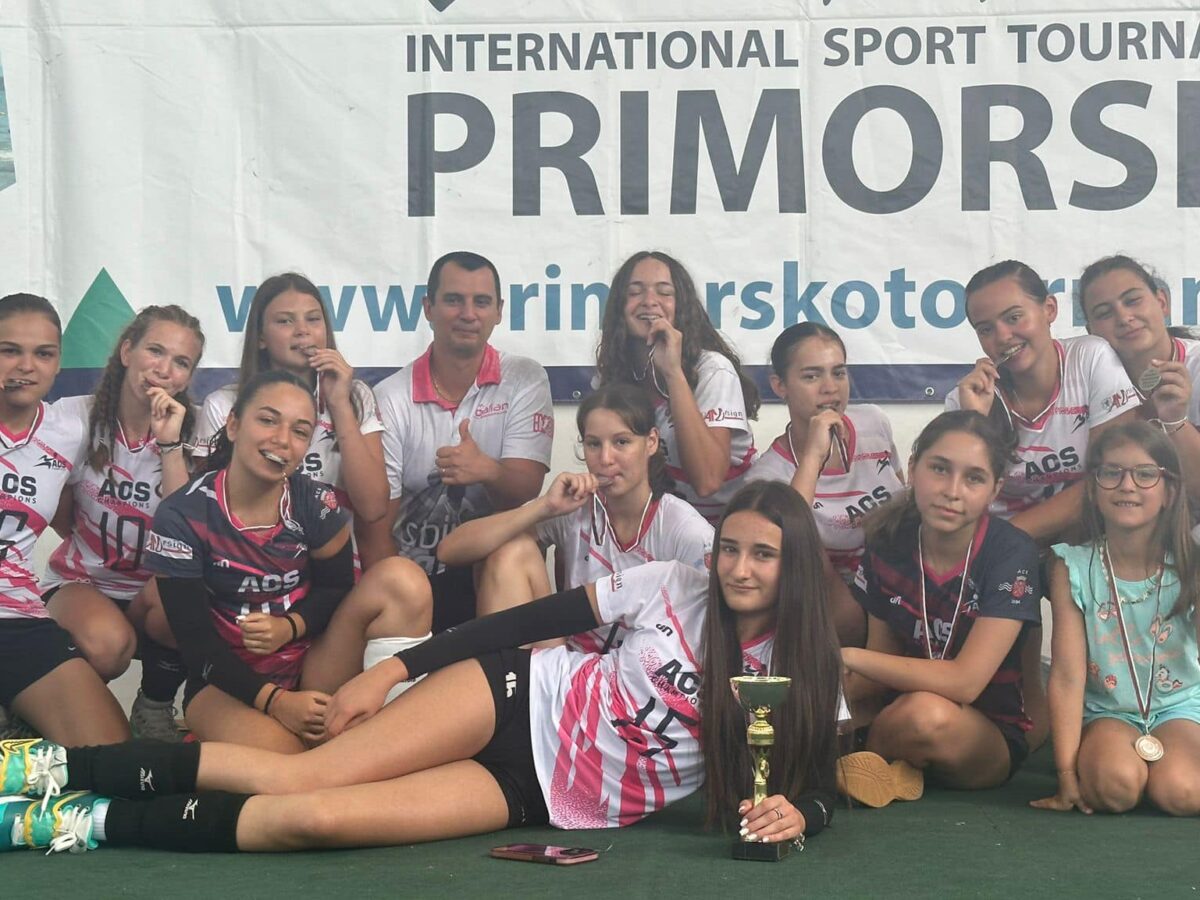 Echipa de volei Champions Sibiu, pe locul 2 la participarea pentru prima dată la o competiție internațională