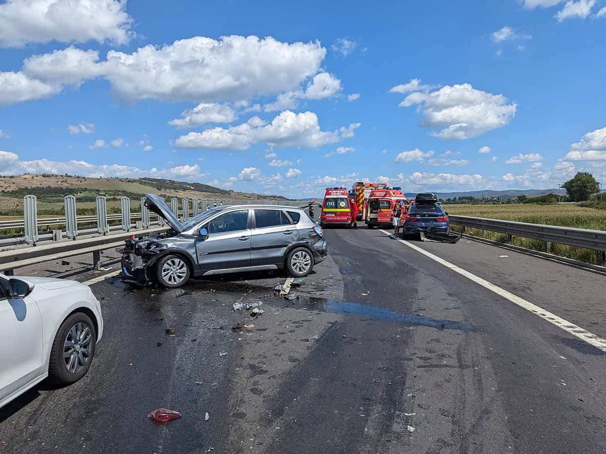 vești bune despre răniții din accidentul de sâmbătă de pe a1, în zona miercurea sibiului