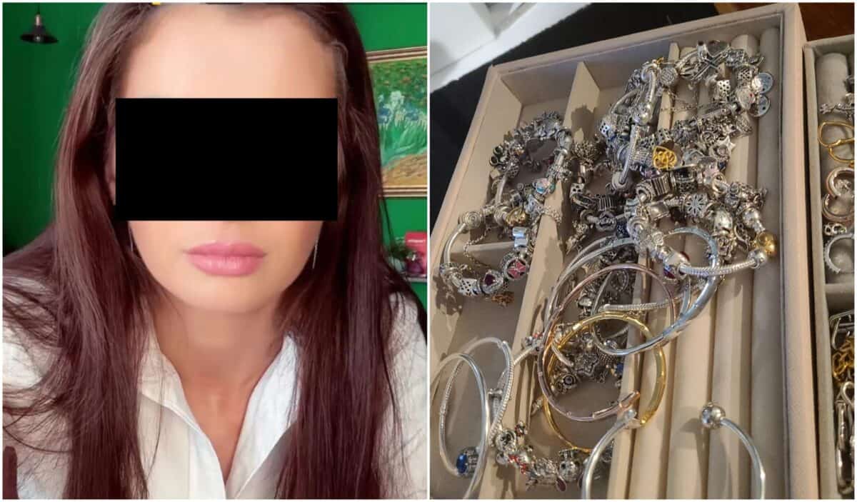 Zeci de persoane păcălite de escroaca din Sibiu care vindea bijuterii fake. „Mi s-a înnegrit brățara la mână”