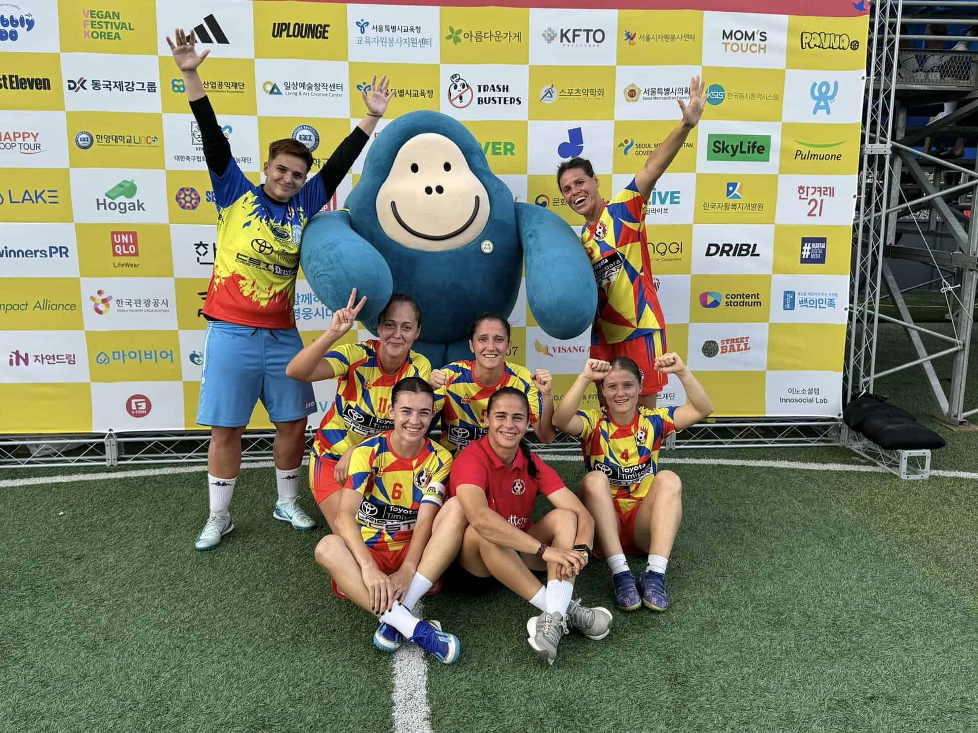 trei sibience, în optimile de finală ale mondialului de fotbal de stradă