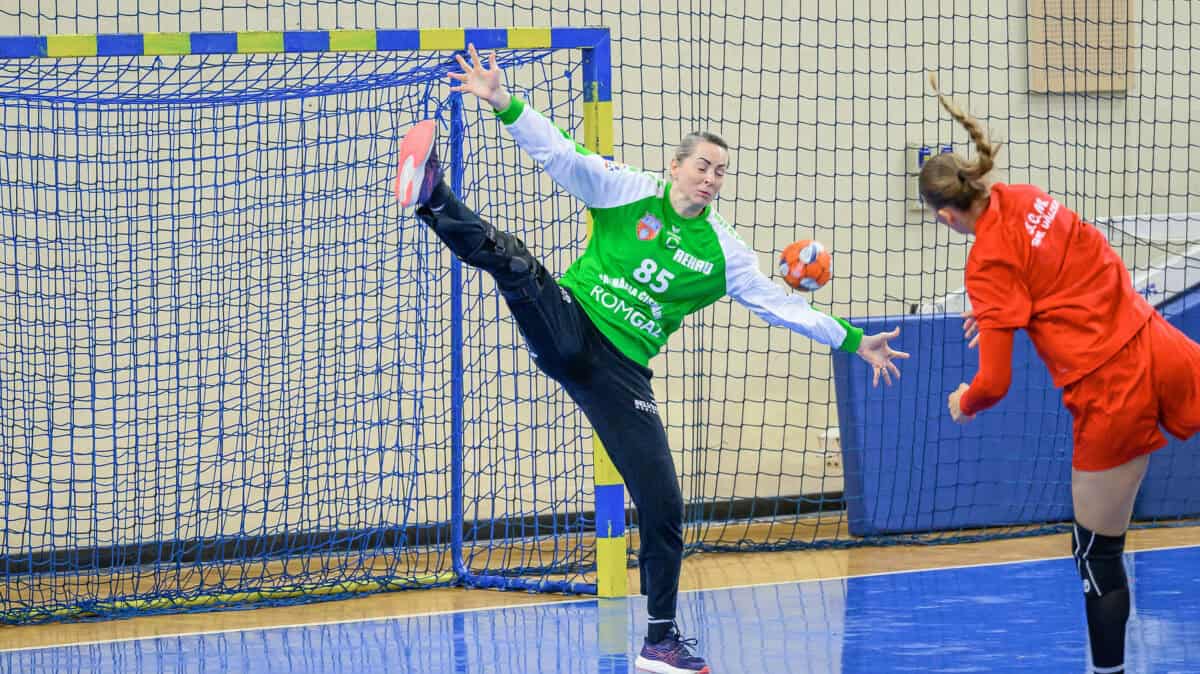 măgura cisnădie a făcut scor în liga națională de handbal