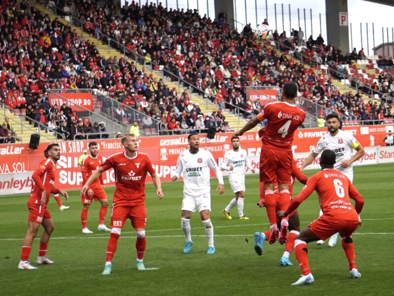 remiză pentru fc hermannstadt la arad. sibiul a dominat clar meciul (video foto)