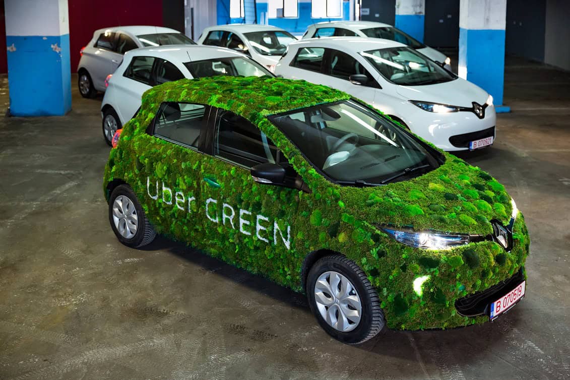 uber lansează serviciul green în sibiu