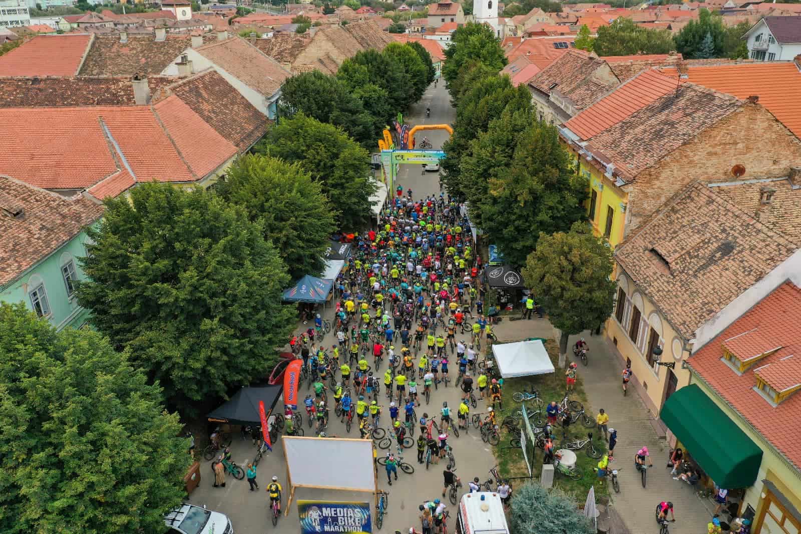 mediaș bike marathon, un nou succes. au participat peste 500 de cicliști (foto)