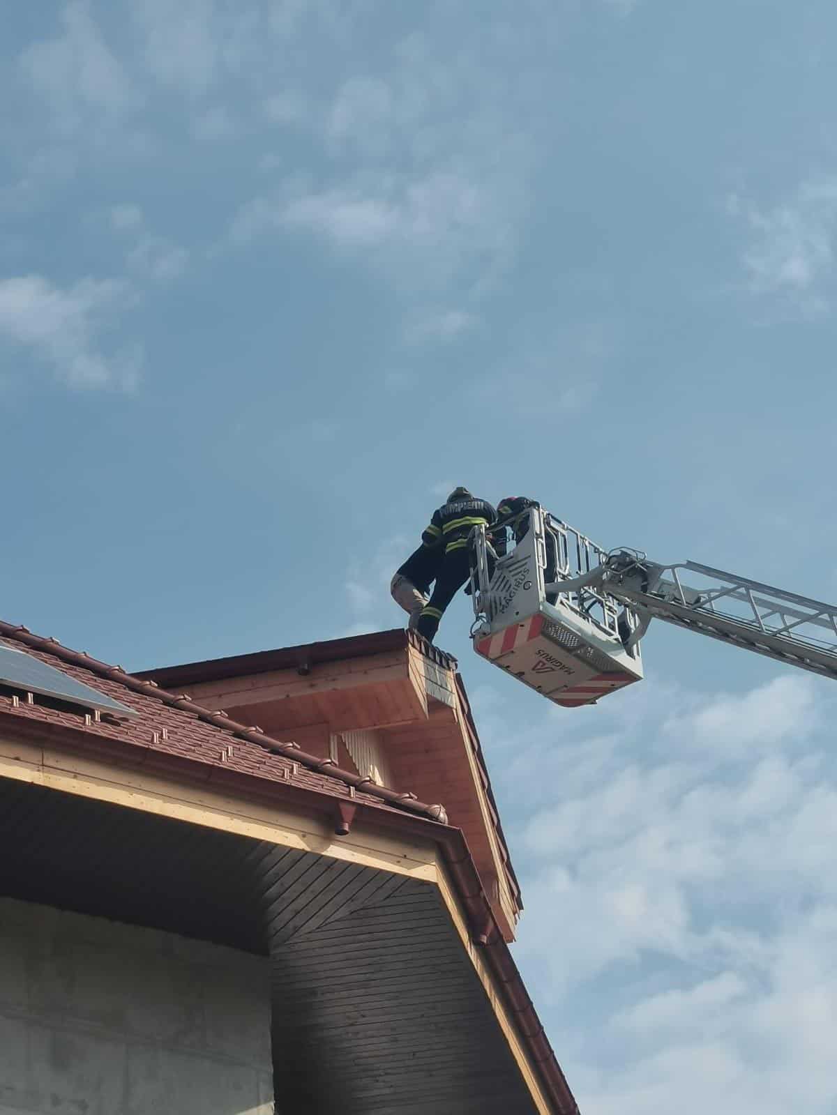 tânăr de 25 de ani, salvat de la sinucidere. a vrut sa se arunce de pe o clădire din brezoi (foto)