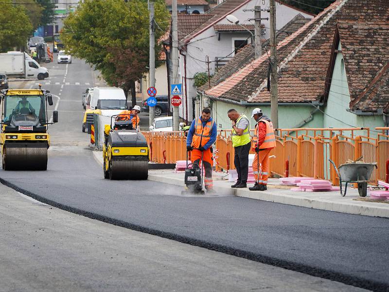 lucrările la podul gării din sibiu, aproape de finalizare. constructorul a dezvăluit când se deschide traficul (video foto)