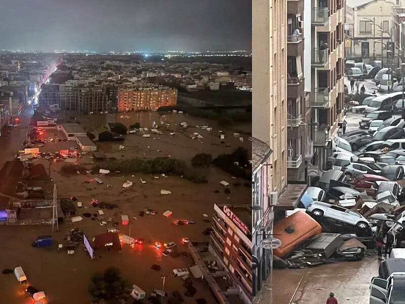 inundații devastatoare în valencia: cel puțin 51 de morți și sute de persoane evacuate după precipitații record