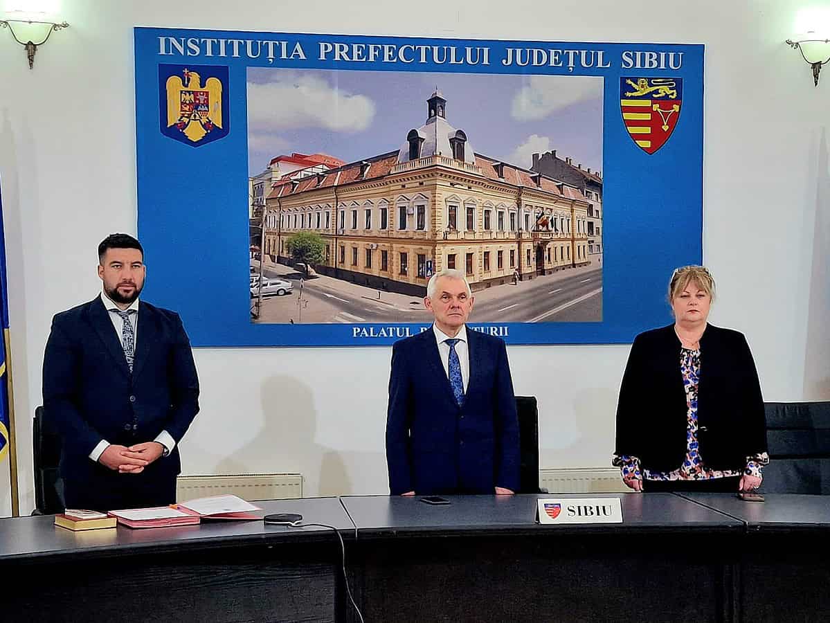 Județul Sibiu are un nou subprefect. A depus jurământul (foto)