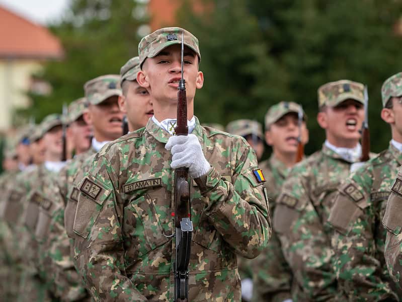 aproape 340 de studenți depun jurământului militar la academia forţelor terestre „nicolae bălcescu” din sibiu