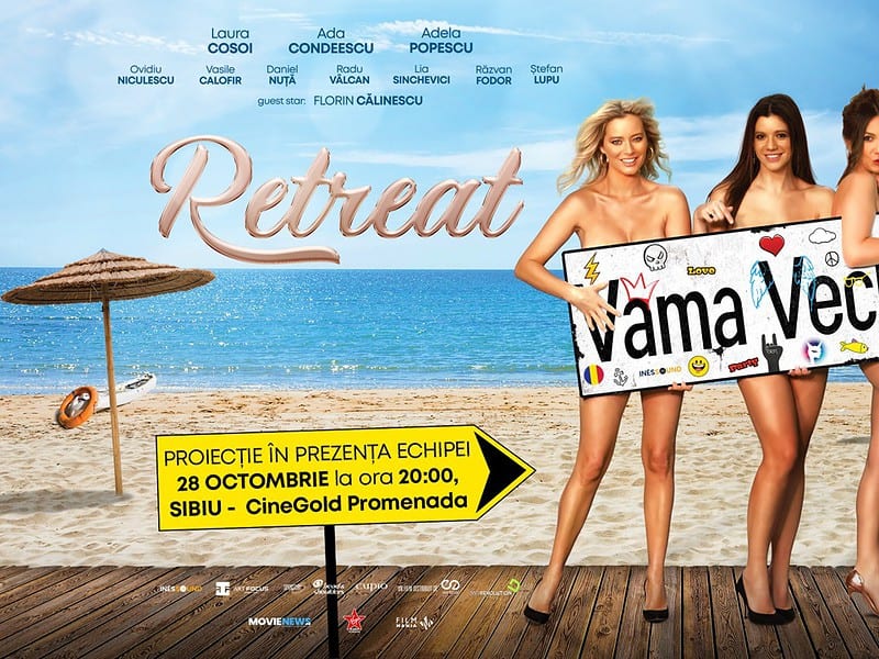 actorii din filmul „retreat vama veche” se întâlnesc cu fanii din sibiu la cine gold pe 28 octombrie