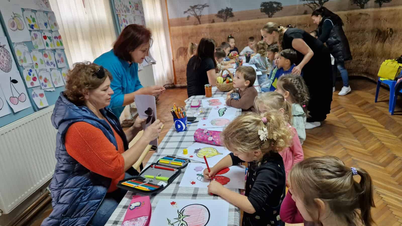 ateliere creative de toamnă. peste 150 de preșcolari din mediaș au participat la ”cămara bunicii” (foto)