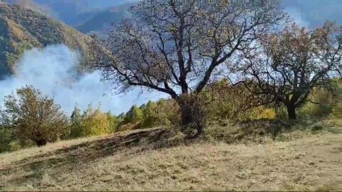 incendiul din pădure de la gura râului nu a fost stins: “intervenția este de lungă durată”