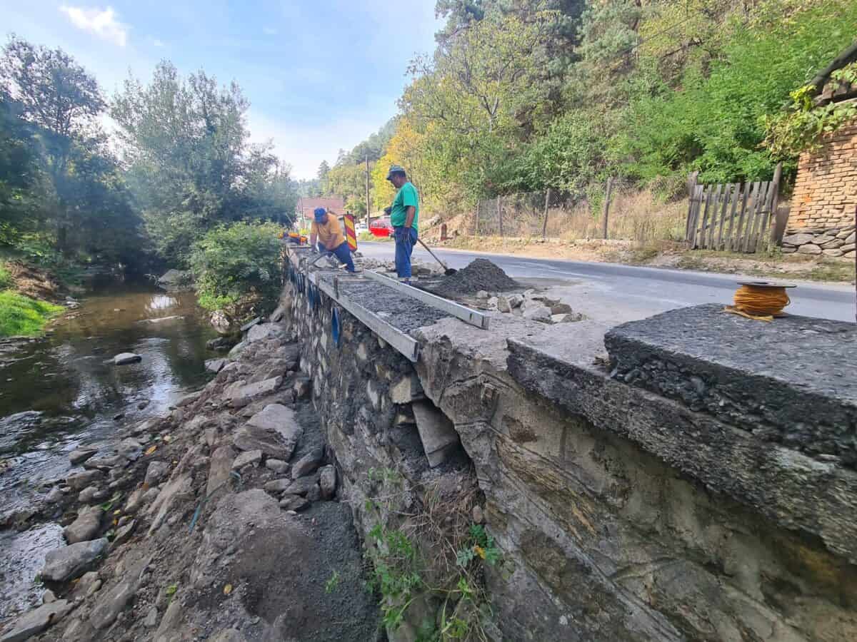 lucrări pe drumurile județene din sibiu (30 septembrie - 6 octombrie)