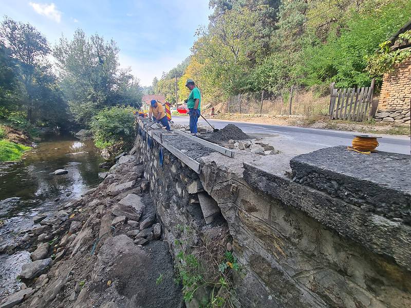 lucrări pe drumurile județene din sibiu (30 septembrie - 6 octombrie)