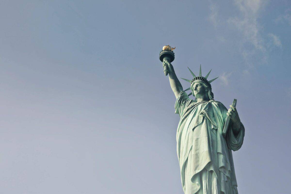 statute of liberty at daytime