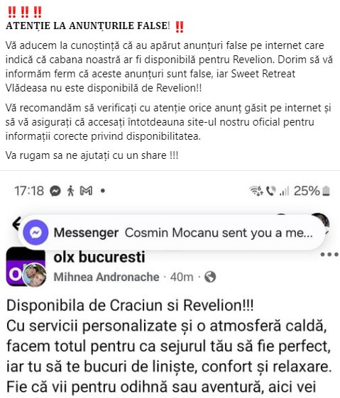 A început sezonul escrocheriilor cu cazări de Revelion la Sibiu. Sfaturi ca să nu cădeți în plasa țeparilor