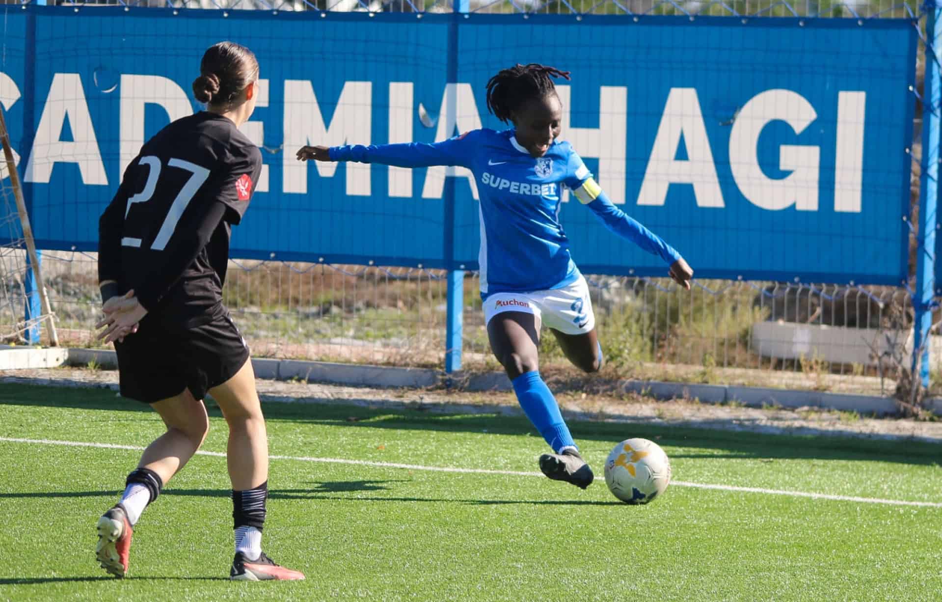 fetele de la fc hermannstadt, mesaj de susținere pentru o colegă accidentată (foto)