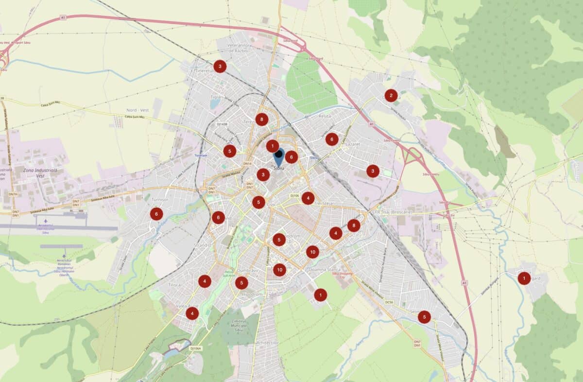 Alegerile parlamentare la Sibiu: Toate secțiile din oraș și străzile arondate fiecăreia