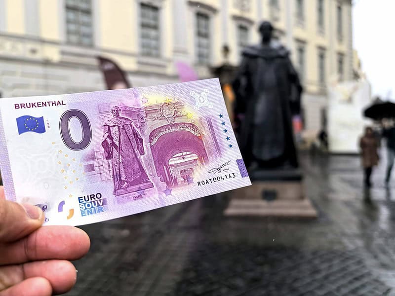 S-a lansat bancnota Euro Brukenthal. Costă 30 de lei