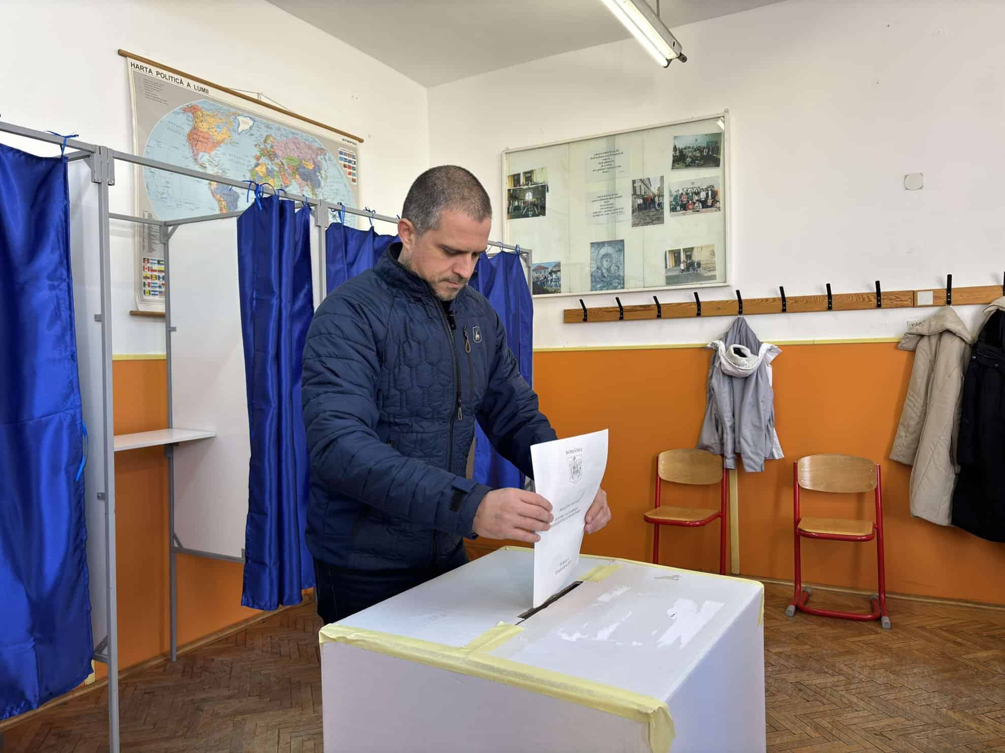 Liderul PSD Sibiu a votat cu un om care „a demonstrat că știe să conducă” (video)