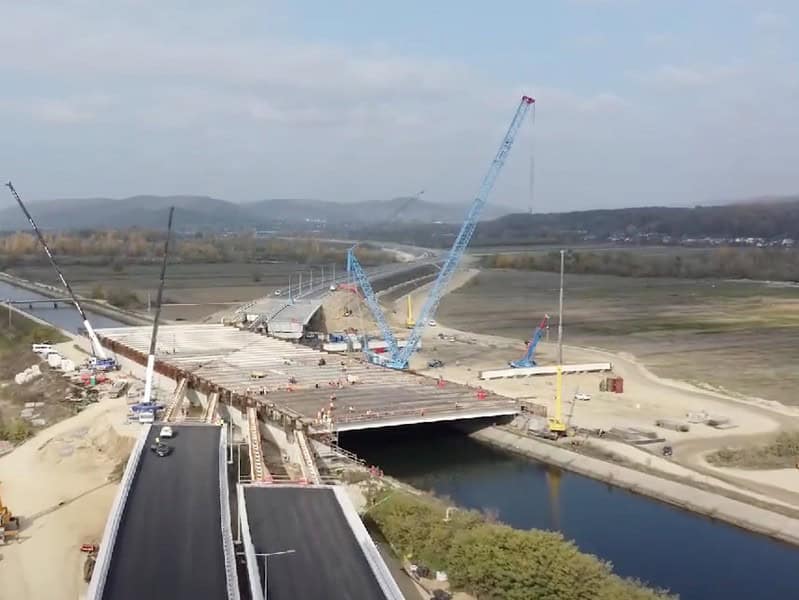 autostrada sibiu - pitești: încă 18 kilometri vor fi inaugurați până la finele anului (video)