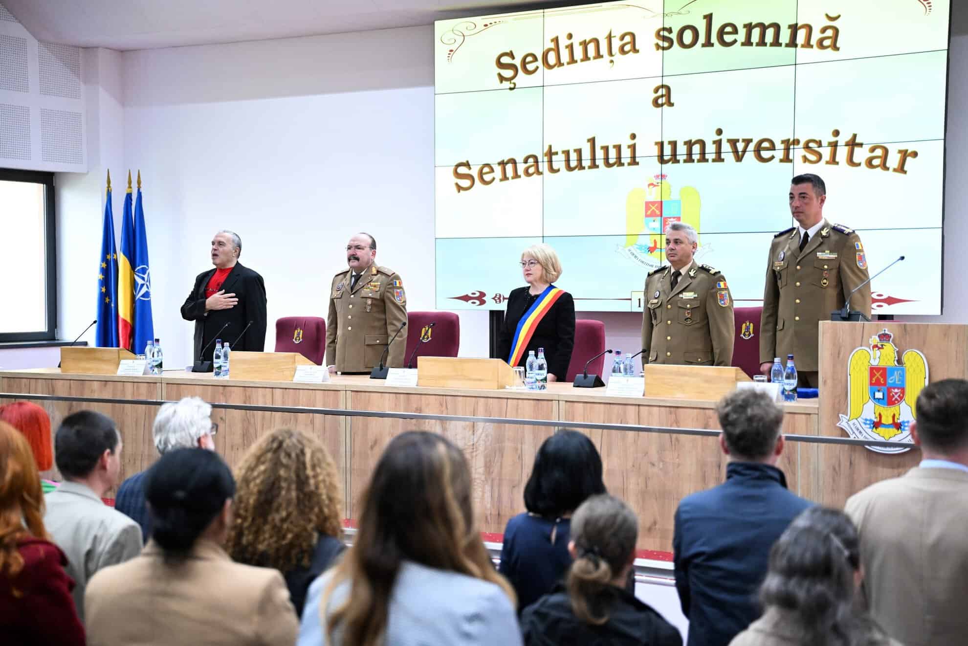 primarul sibiului a devenit senator de onoare al academiei forțelor terestre (foto)