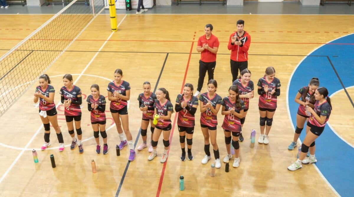 sibiul gazdă pentru una din etapele campionatului național de volei feminin u13