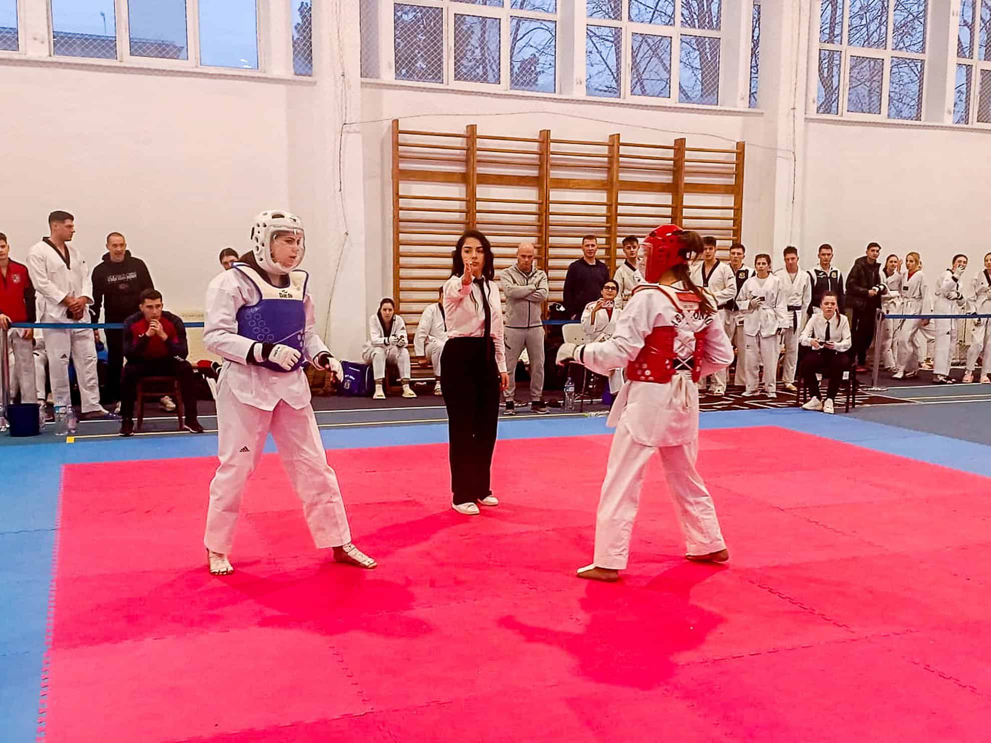 Echipa de la AFT Sibiu a câștigat medaliile de aur la Campionatul Militar de Taekwondo