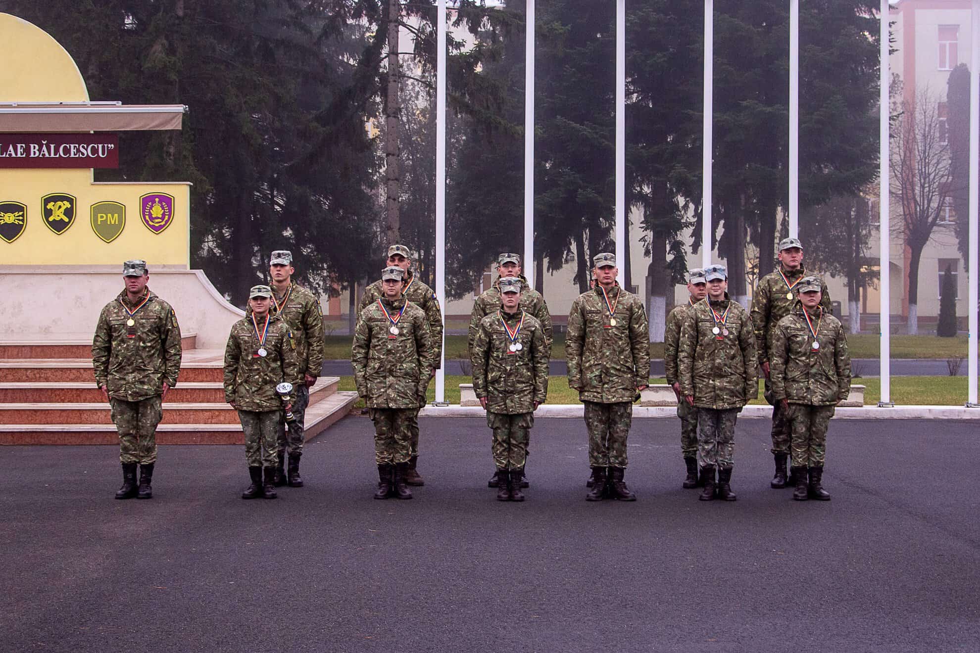 Echipa de la AFT Sibiu a câștigat medaliile de aur la Campionatul Militar de Taekwondo