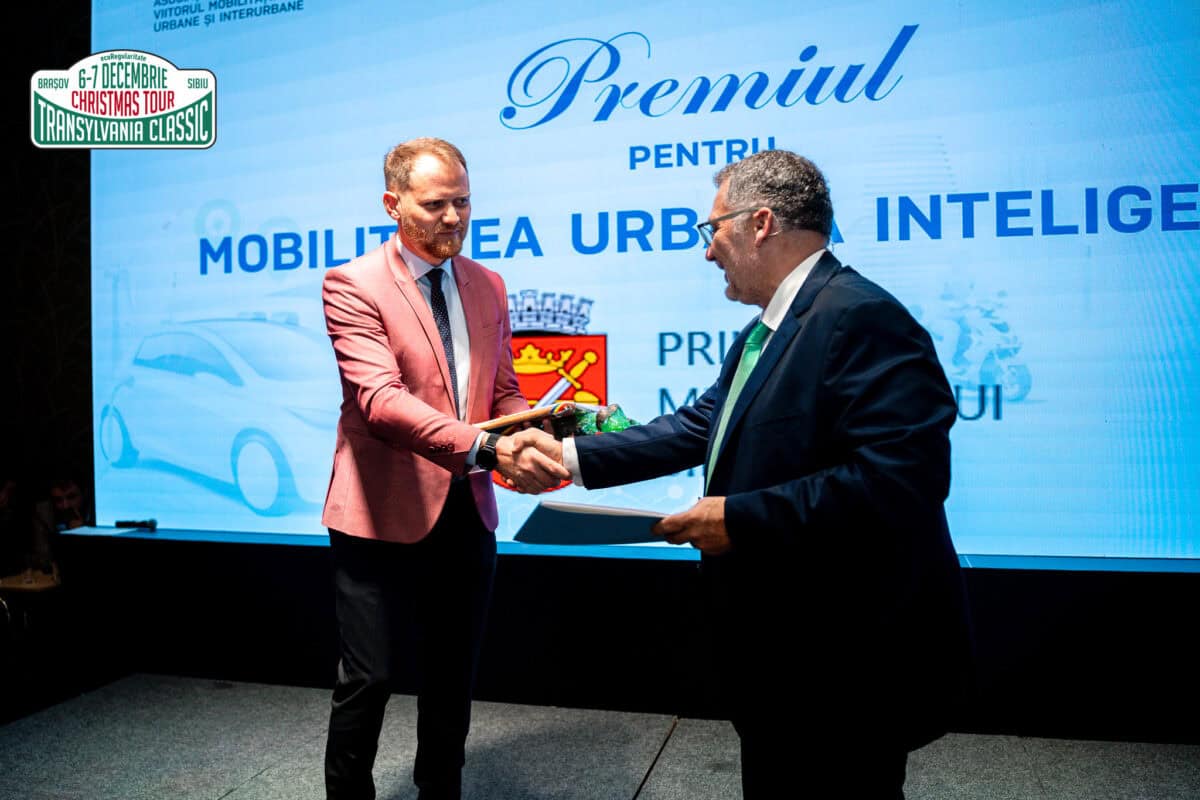 Sibiul premiat pentru Excelență în domeniul mobilității urbane inteligente