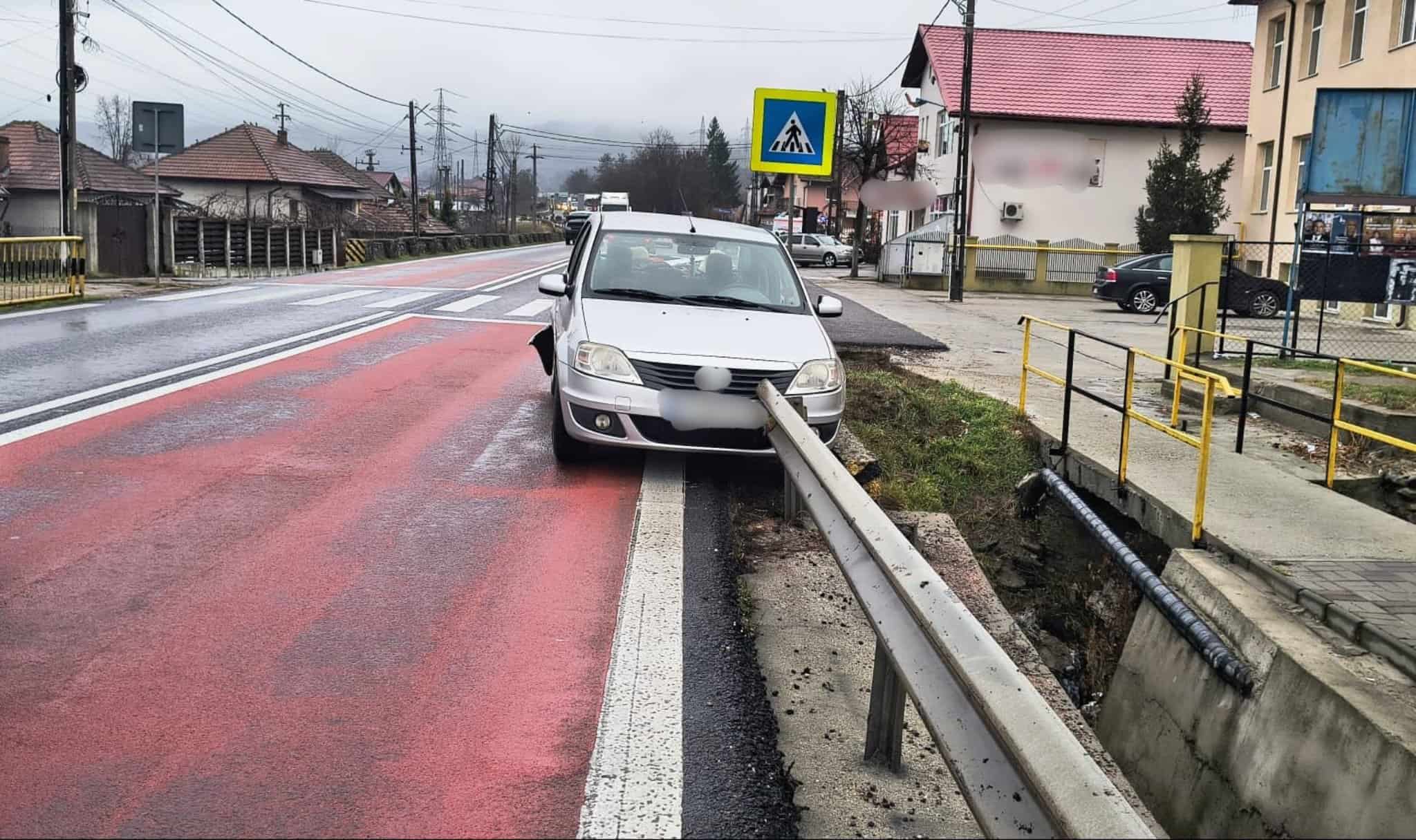 Accident pe DN7 la Bujoreni. Trafic îngreunat pe sensul către Sibiu (update)