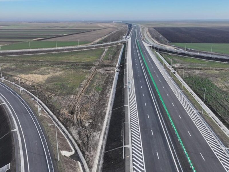 Încă 21 de kilometri de autostradă de dau luni în folosință în România