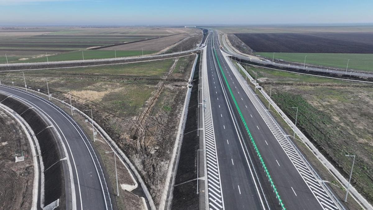 Încă 21 de kilometri de autostradă de dau luni în folosință în România