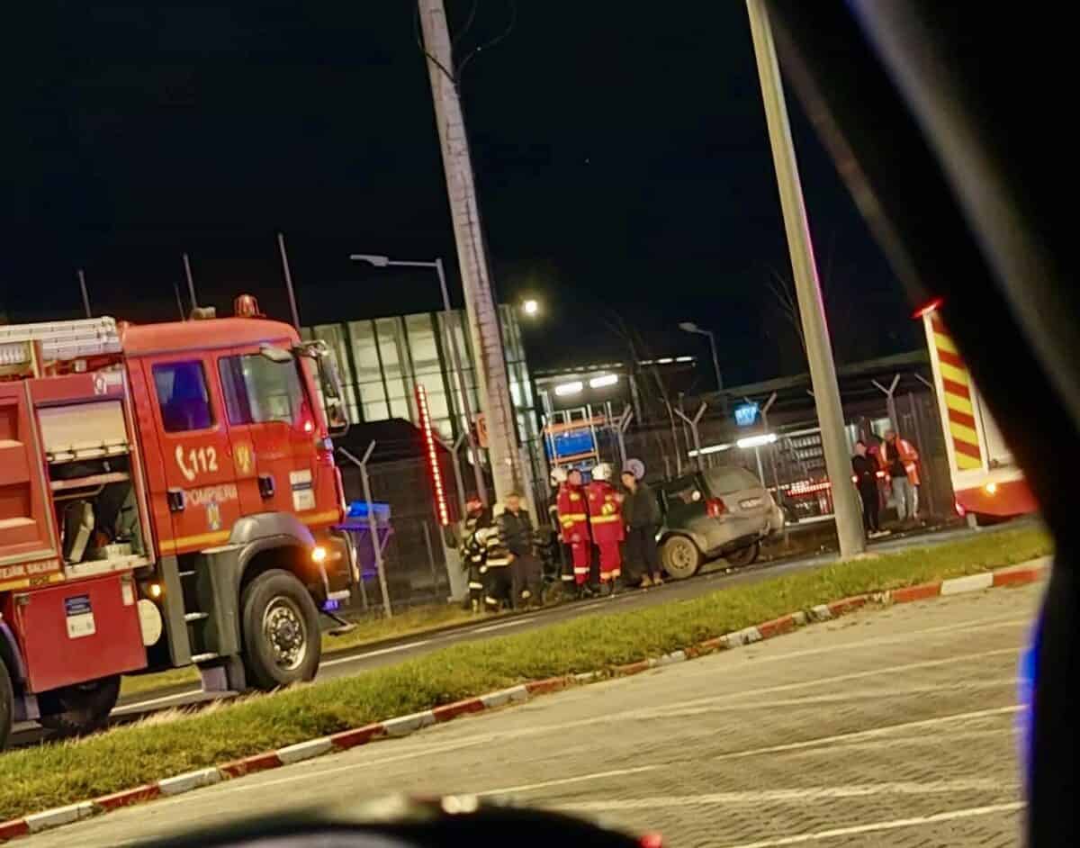 Accident grav marți seară în zona fabricii Continental din Sibiu