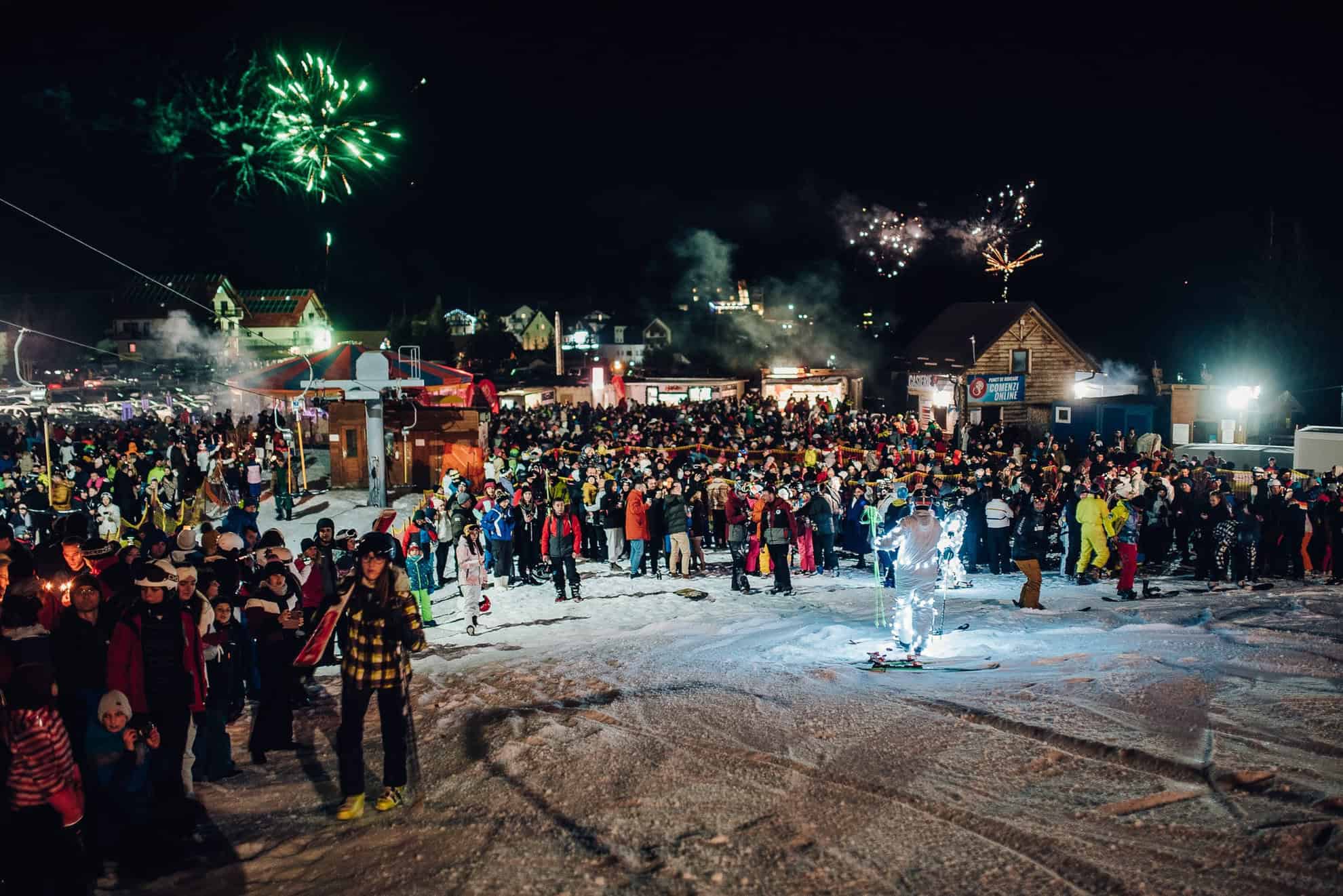 Revelionul în Sibiu, Mediaș, Cisnădie, Păltiniș și principalele localități din județ. Spectacole și câteva focuri de artificii