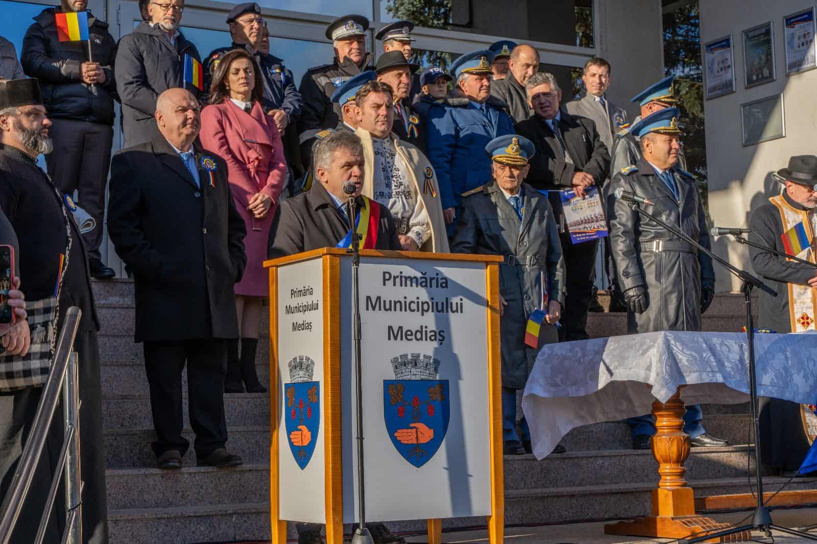 Ziua Națională a României la Mediaș: Peste 1.000 de oameni prezenți la evenimentele din centrul orașului (foto)